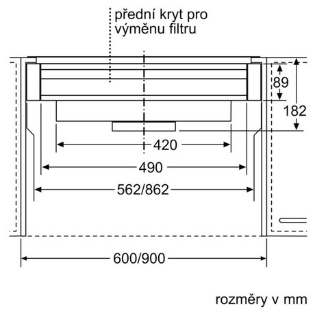 Sada pro cirkulaci Bosch DWZ1IX1C6