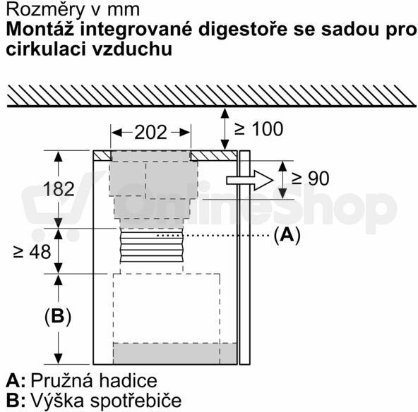 Sada pro cirkulaci Bosch DWZ1IX1C6