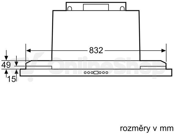 Snižovací rámeček Bosch DSZ4961