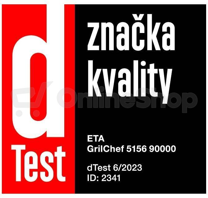 Gril ETA GrilChef 5156 90000, nerez | Skutečná fotografie prodávaného kusu | Skutečná fotografie prodávaného kusu