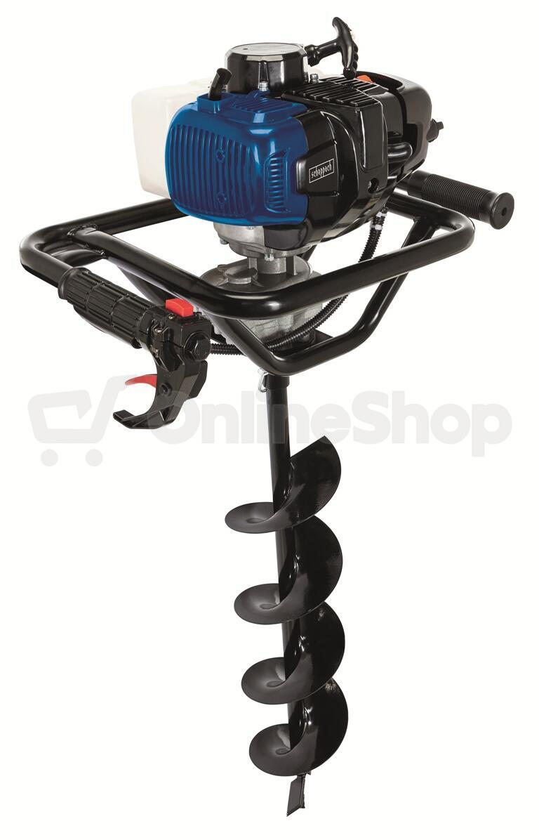 Scheppach EB 2000, půdní vrták + 2 vrtáky