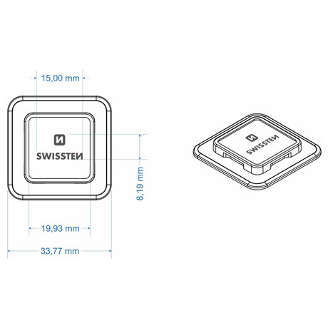 SWISSTEN ADAPTER PRO EASY LOCK