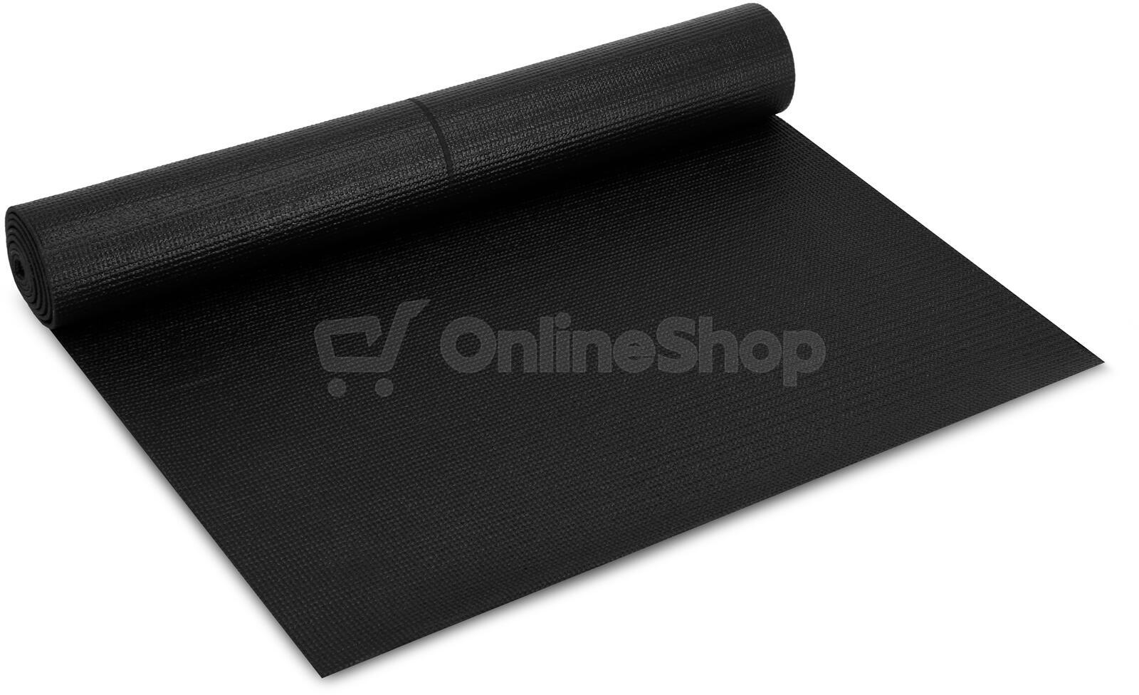 Spokey LIGHTMAT Podložka na cvičení, 180 x 60 x 0,4 cm, černá