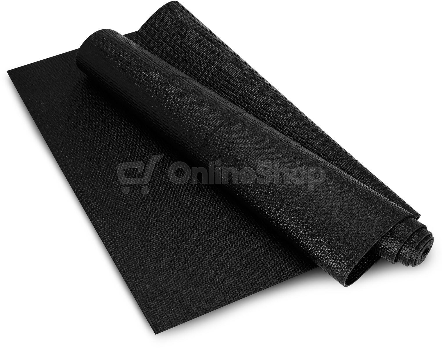 Spokey LIGHTMAT Podložka na cvičení, 180 x 60 x 0,4 cm, černá