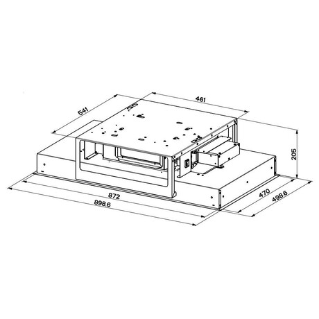 Stropn digesto Faber HEAVEN LIGHT X FLAT KL A90