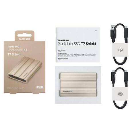 Samsung T7&nbsp;Shield 2&nbsp;TB Beige (foto 6)
