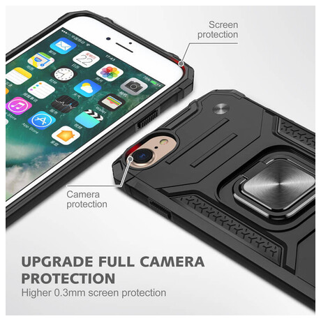 Lenuo Union Armor obal pro iPhone SE, černá