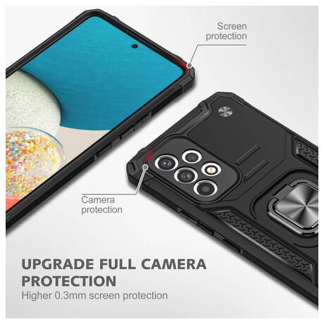 Lenuo Union Armor obal pro Samsung Galaxy A53 5G, černá