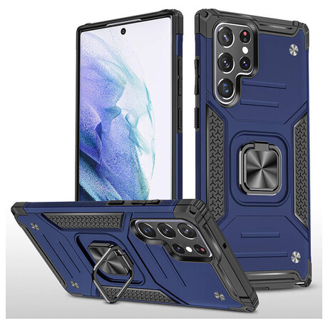 Lenuo Union Armor obal pro Samsung Galaxy A33 5G, modrá