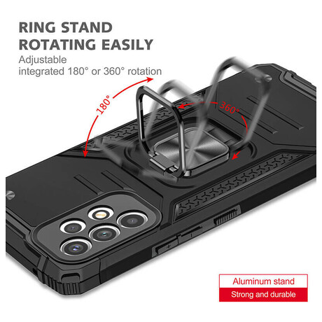 Lenuo Union Armor obal pro Samsung Galaxy A33 5G, černá