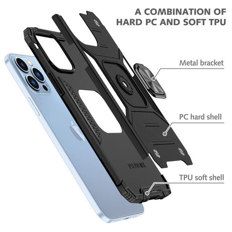 Lenuo Union Armor obal pro iPhone 13 Pro, černá