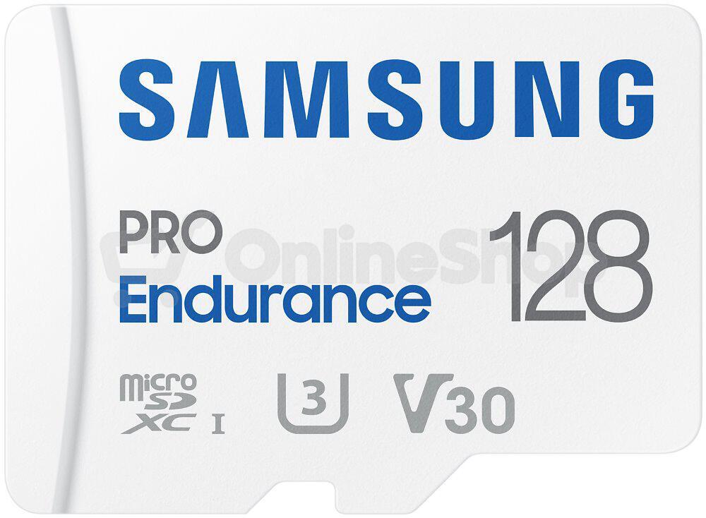 Samsung micro SDXC karta 128GB PRO Endurance + SD adaptér (MB-MJ128KA/EU)