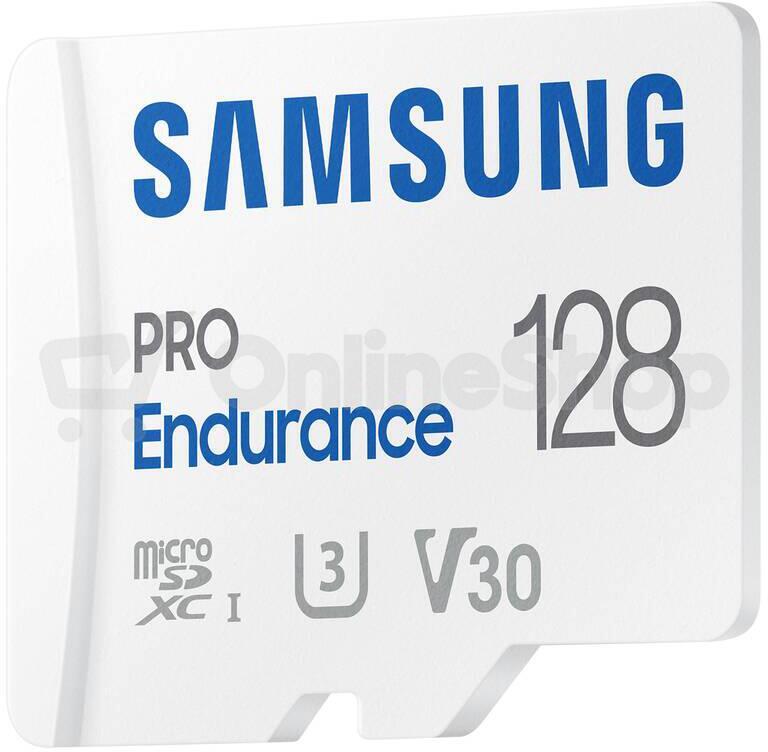 Samsung micro SDXC karta 128GB PRO Endurance + SD adaptér (MB-MJ128KA/EU)