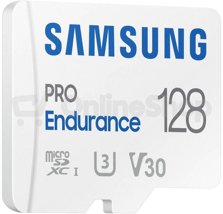 Samsung micro SDXC karta 128GB PRO Endurance + SD adaptér (MB-MJ128KA/EU)