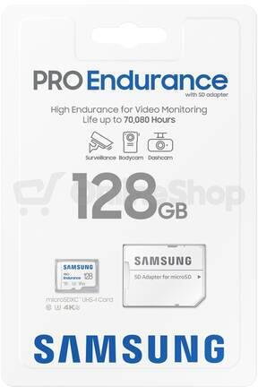 Samsung micro SDXC karta 128GB PRO Endurance + SD adaptér (MB-MJ128KA/EU)
