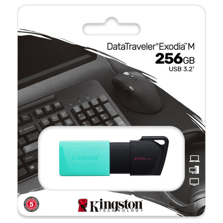 256GB Kingston USB 3.2 (gen 1) DT Exodia M (DTXM/256GB)