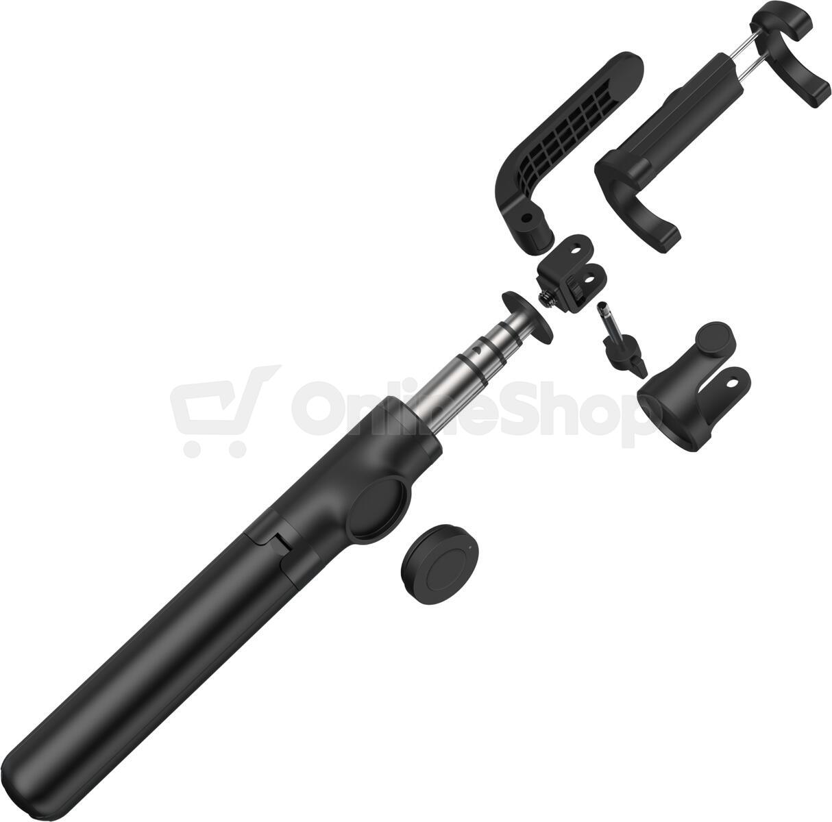 SWISSTEN BLUETOOTH SELFIE STICK ALUMINUM TRIPOD PRO
