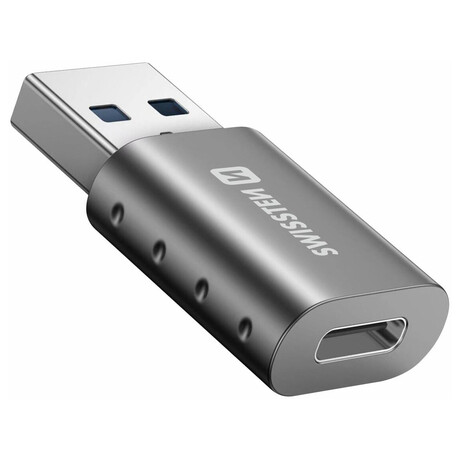 SWISSTEN ADAPTER USB-A(M)/USB-C(F)