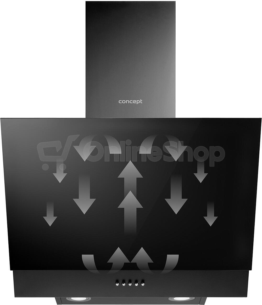Odsavač par Concept OPK5160bc BLACK