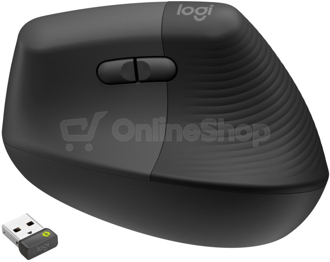 Logitech Wireless Mouse Lift for Business, graphite / black (910-006494)