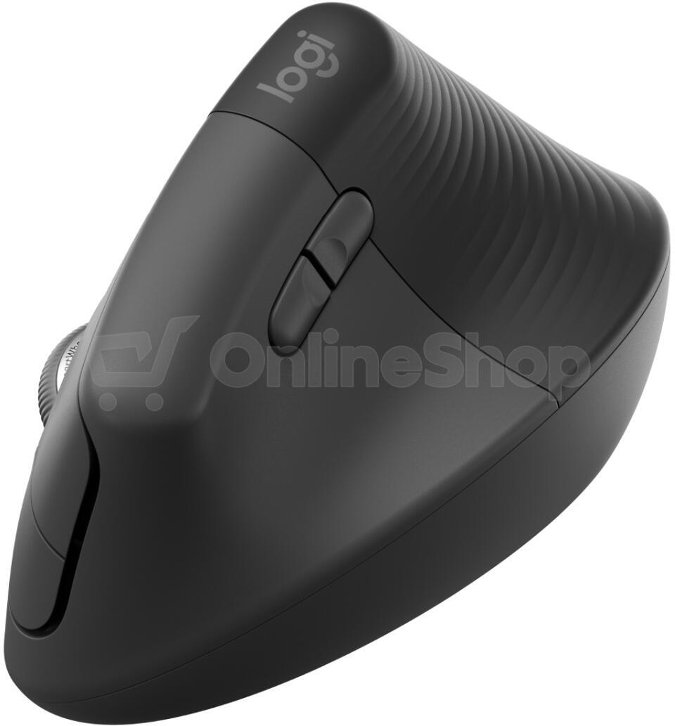 Logitech Wireless Mouse Lift for Business, graphite / black (910-006494)