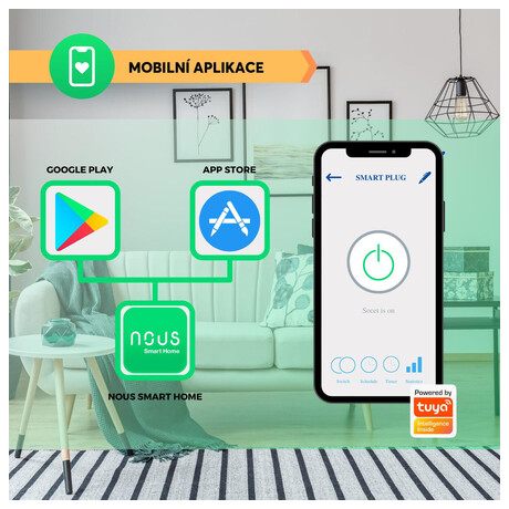 Nous A1/2pack WiFi Tuya (foto 6)