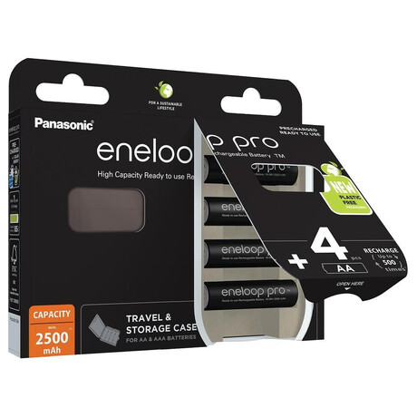 Baterie Panasonic -ENELOOP HR6 AA 3HCDE/4BE CASE ENELOOP