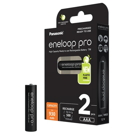 Panasonic -ENELOOP HR03 AAA 4HCDE/2BE ENELOOP PRO (foto 1)