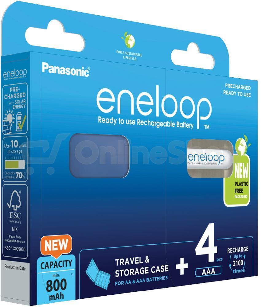 Baterie Panasonic -ENELOOP HR03 AAA 4MCCE/4BE ENELOOP CAS