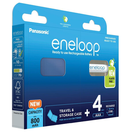 Baterie Panasonic -ENELOOP HR03 AAA 4MCCE/4BE ENELOOP CAS