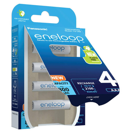 Baterie Panasonic -ENELOOP HR03 AAA 4MCCE/4BE ENELOOP