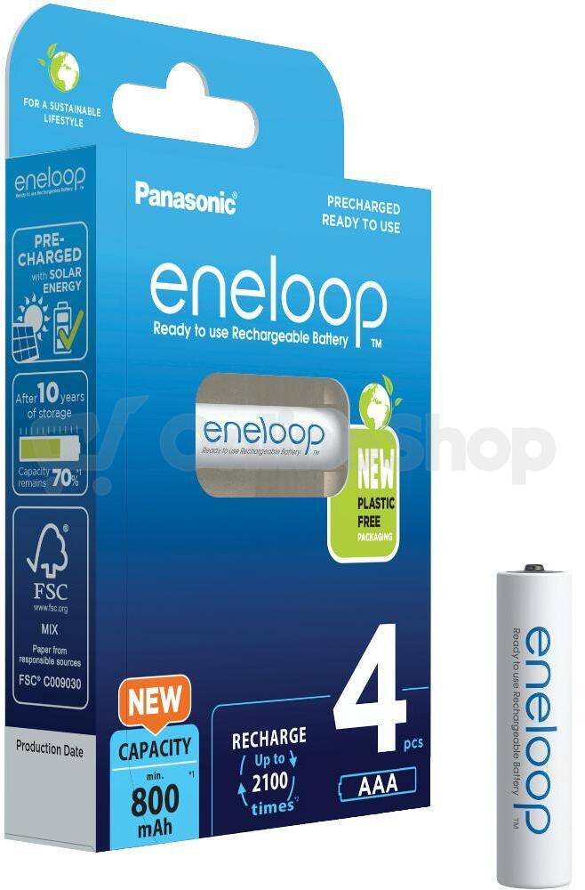 Baterie Panasonic -ENELOOP HR03 AAA 4MCCE/4BE ENELOOP