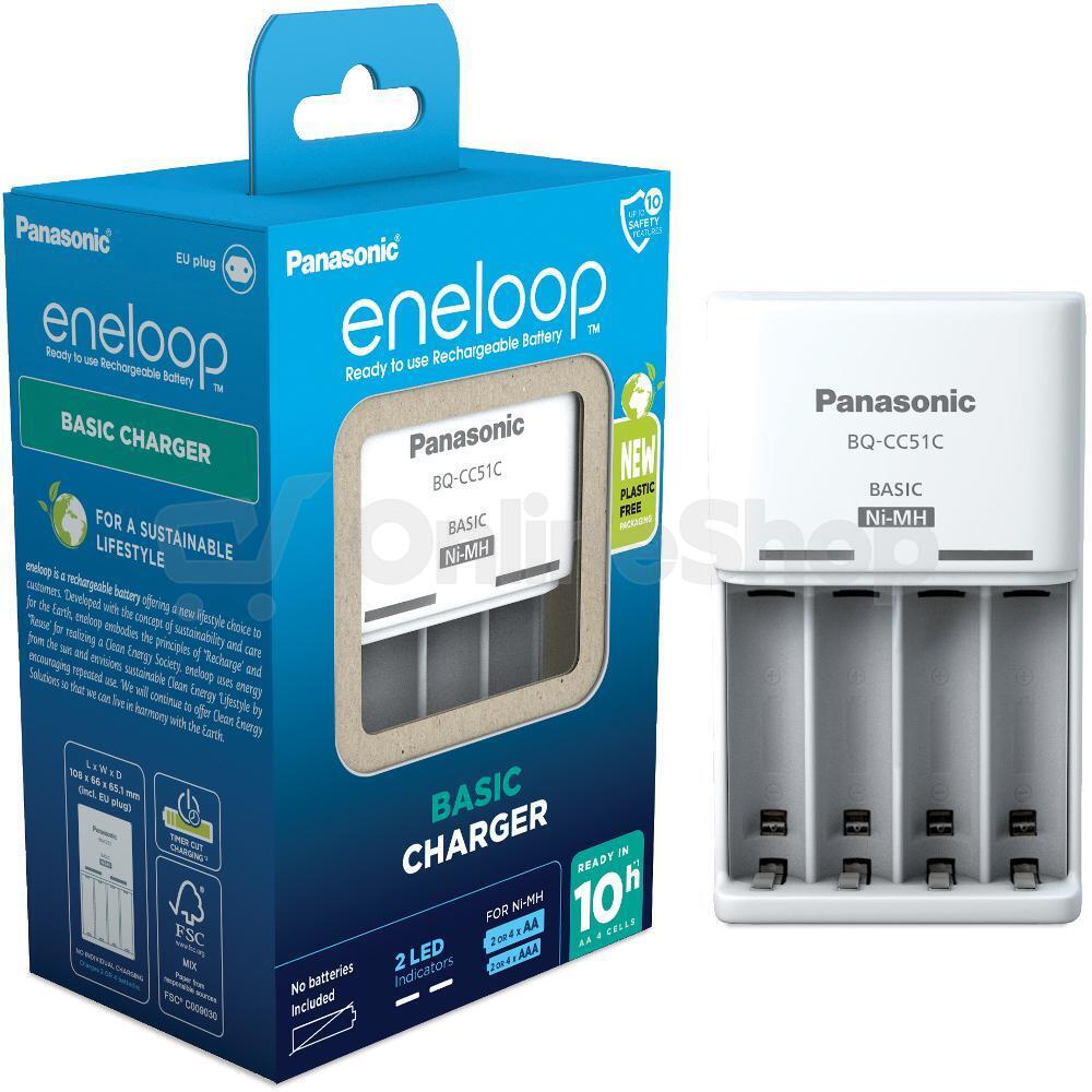 Nabíječka baterií Panasonic -ENELOOP NAB. CC51E ENELOOP