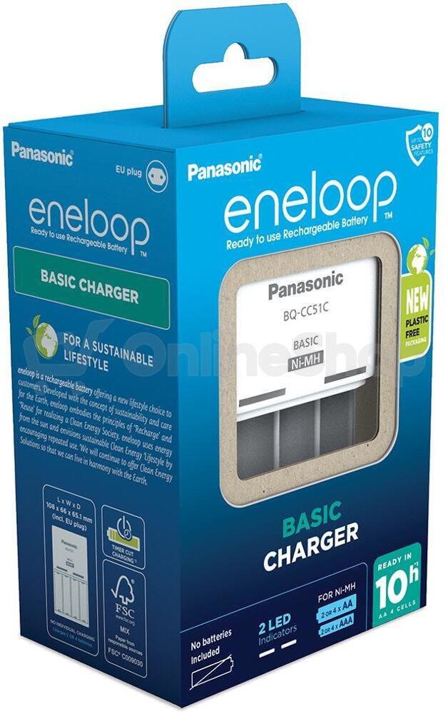 Nabíječka baterií Panasonic -ENELOOP NAB. CC51E ENELOOP
