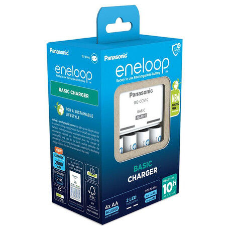 Nabjeka bateri Panasonic -ENELOOP NAB. KJ51MCC40E 4xAA ENELOOP