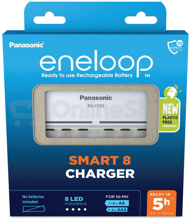 Nabíječka baterií Panasonic -ENELOOP NAB. CC63E ENELOOP