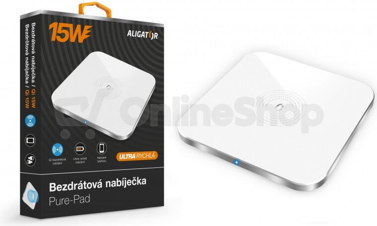 ALI Pure-Pad 15W, bílá CHQ005