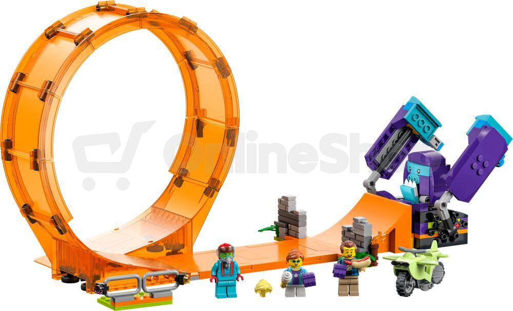 LEGO® City 60338 Šimpanzí kaskadérská smyčka
