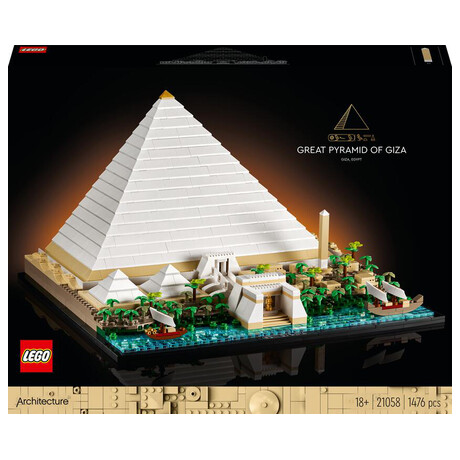LEGO Architecture 21058 Velk pyramida v Gze