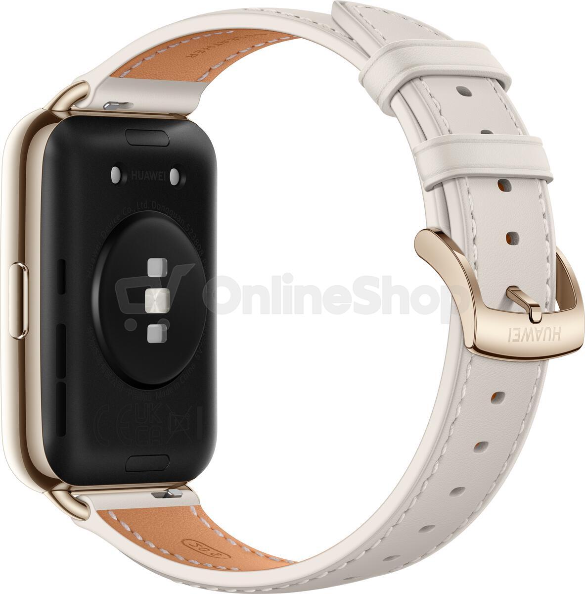 Chytré hodinky Huawei Watch Fit 2, Classic Moon White + Moon White ...