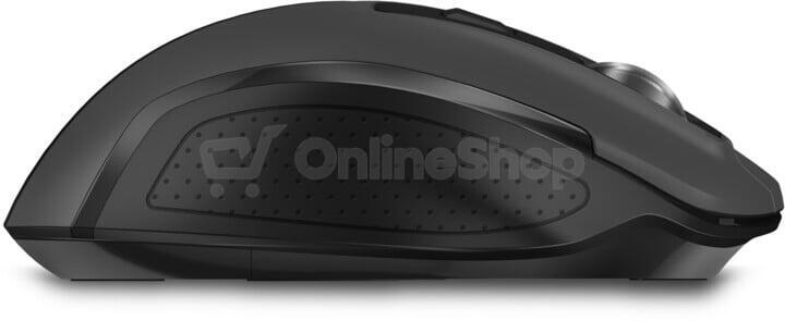 CONNECT IT Dual SmartSwitch bezdrátová myš, USB-A + C (+1x AA baterie zdarma), ŠEDÁ (CMO-3100-GY)