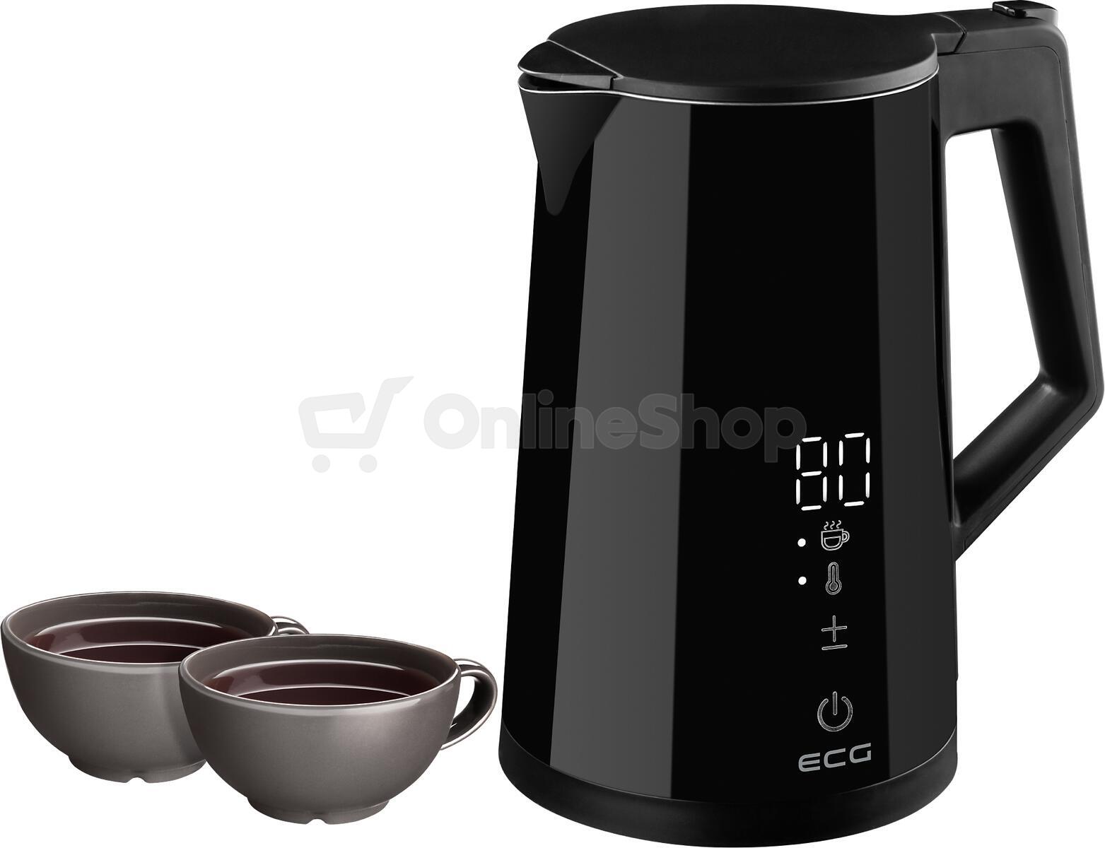Rychlovarná konvice ECG RK 1893 Digitouch Black