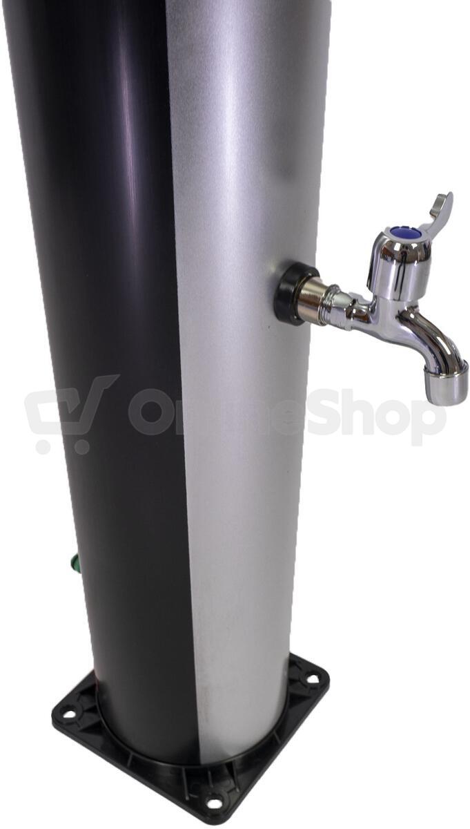 Solární sprcha CF Silver deluxe - dvoudílná 40L