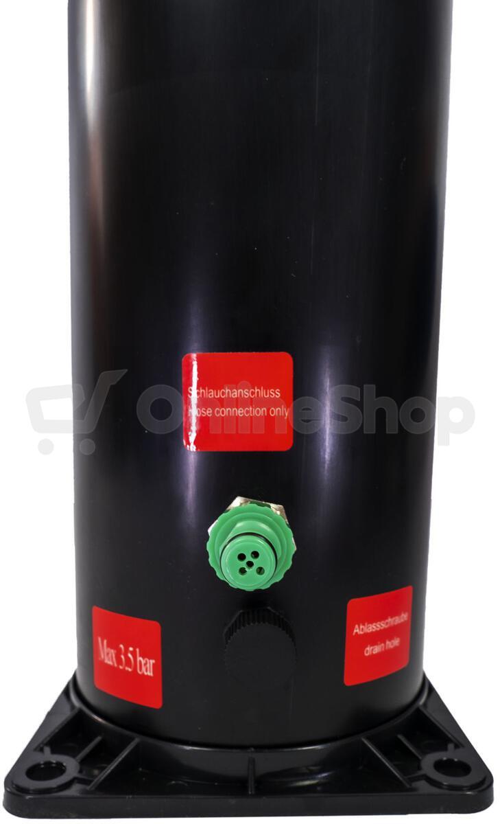 Solární sprcha CF Silver deluxe - dvoudílná 40L