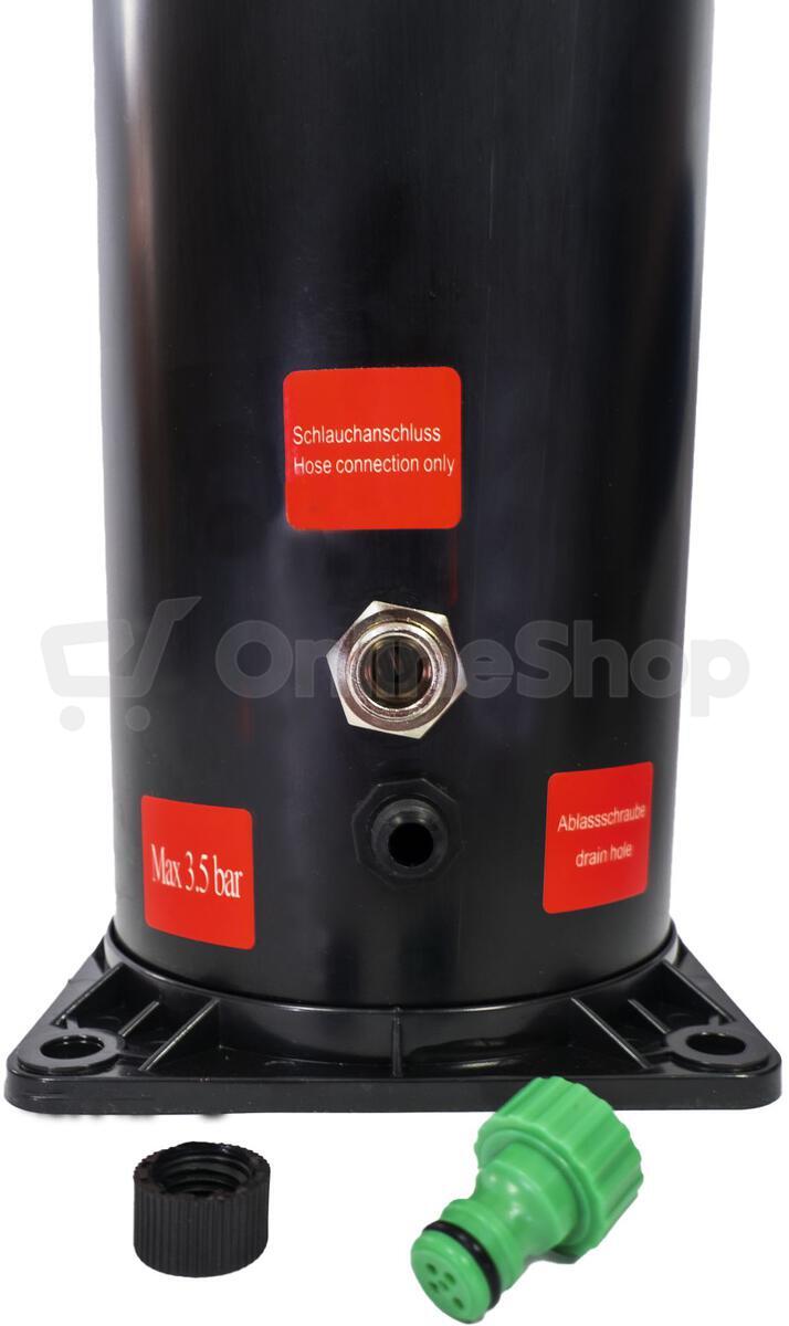 Solární sprcha CF Silver deluxe - dvoudílná 40L