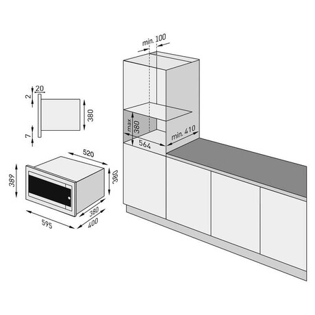 SET Trouba Concept ETV7460ss SINFONIA + Indukn deska Concept IDV4260sf + Mikrovlnn trouba Concept MTV3125 SINFONIA