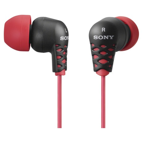 Sluchátka Sony MDR-EX37 červené - Sony MDR-EX37 červené (foto 1)