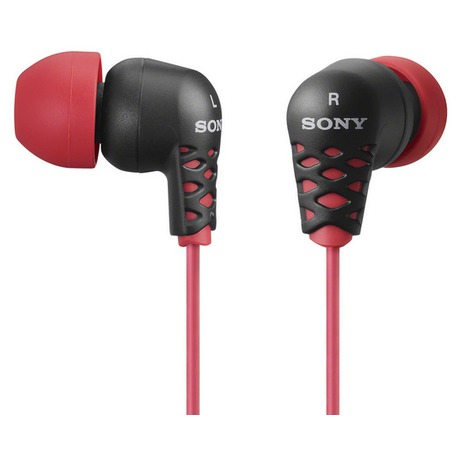 Sluchátka Sony MDR-EX37 červené - Sony MDR-EX37 červené (foto 2)