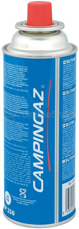 Kartuše Campingaz CP 250 (230 g plynu, ventilový systém CG)