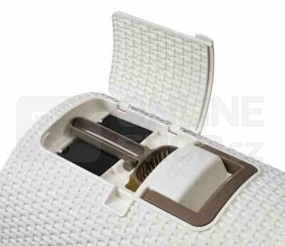 Toaleta pro koky Curver Rattan Vintage 39x39x51cm